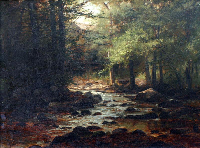 William Samuel Horton Landscape with Stream oil painting image
